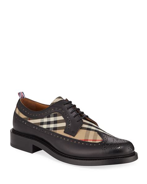 burberry men shoe|Burberry men's wingtip shoes.